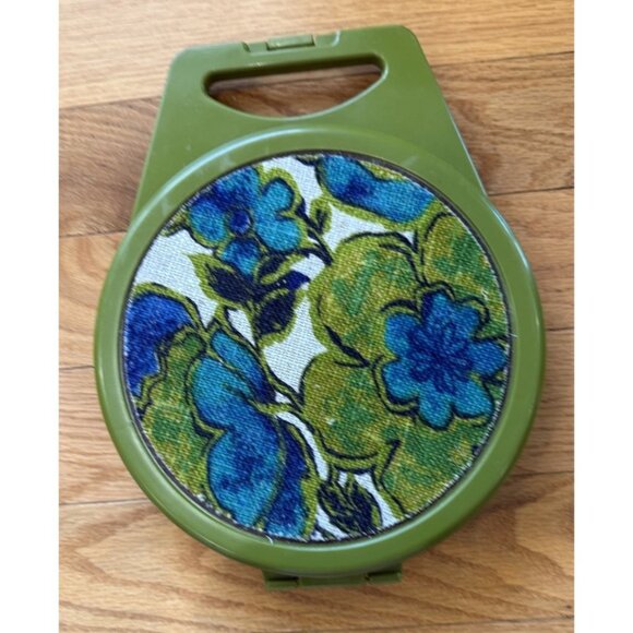 MCM Needle Master Kit Circular Case Floral  Vtg Country Core - Picture 1 of 7